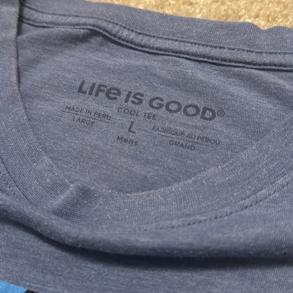 Life is Good Unplug Tee - Picture 3 of 5